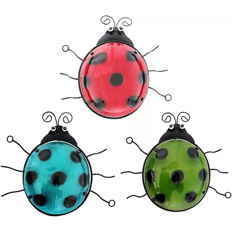 Set Figuras X3 Unid Decorativas Jardín - Pared 1