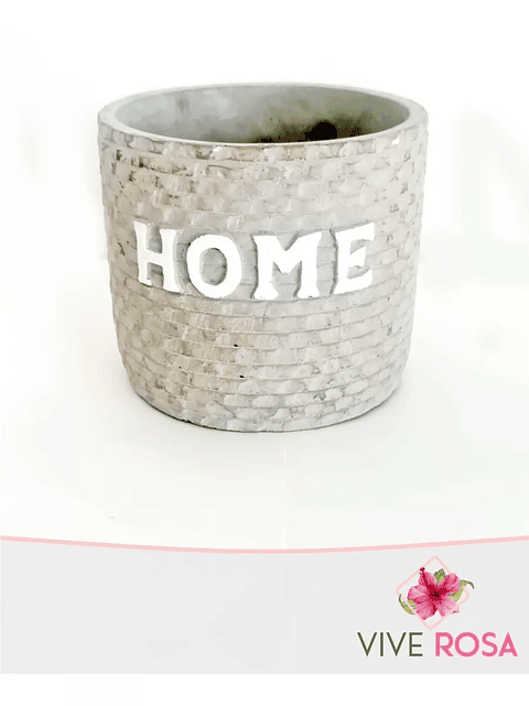 Maceta De Plantas Cerámica Rustica Mate 13cm Diam X13cm Alto