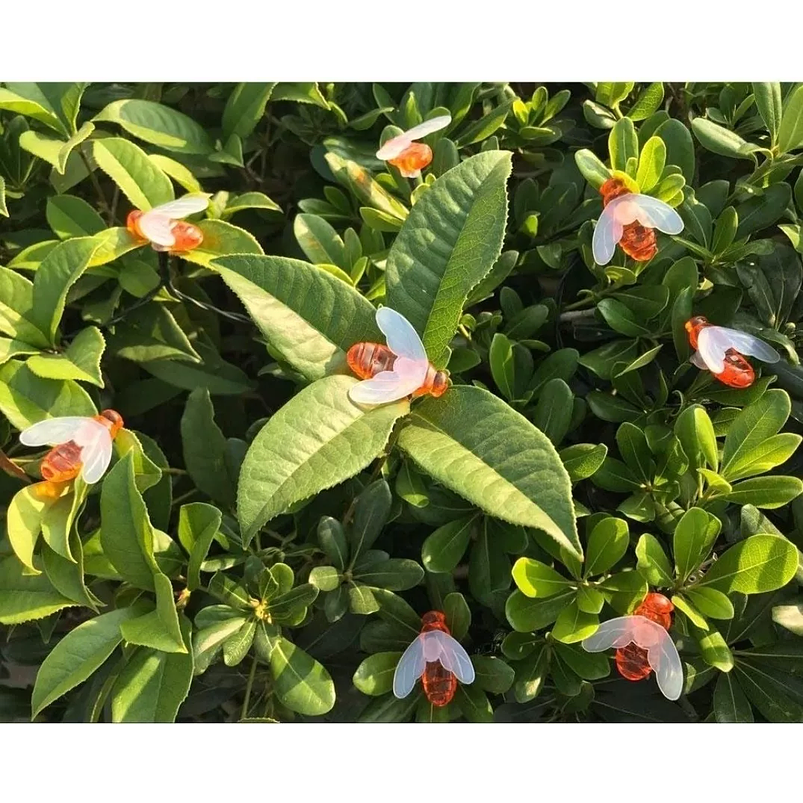 Luces Solar Led Abejas Impermeable Guirnalda Decoración de Jardin 5