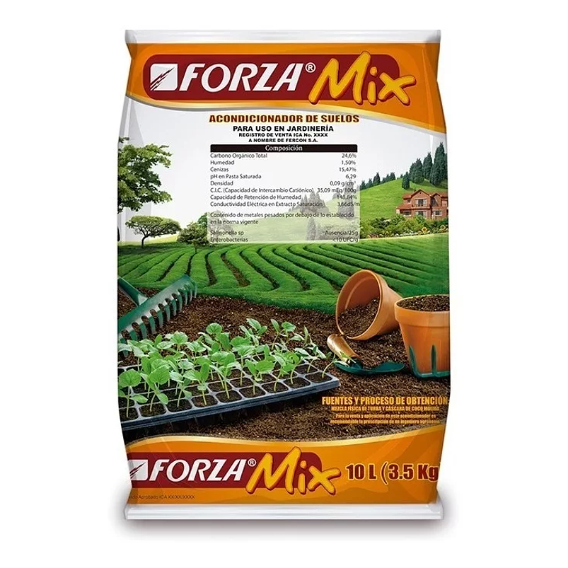 Sustrato Abono Forza Mix Tierra Mejorada Para Planta X 3kg 1