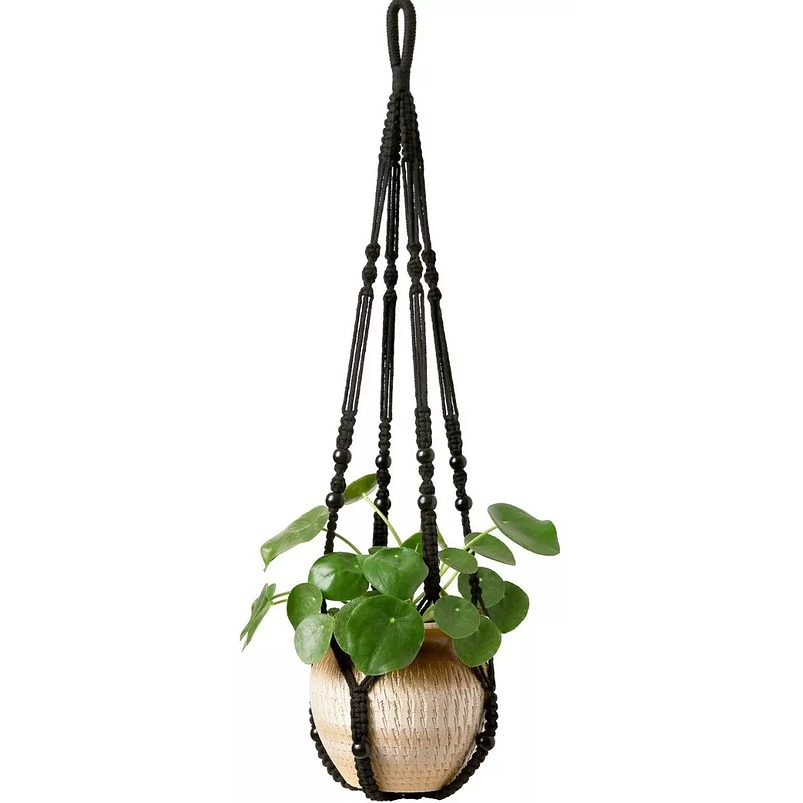 Macramé De Macetas Colgante Plantas Hecho A Mano 90cm Alto 2