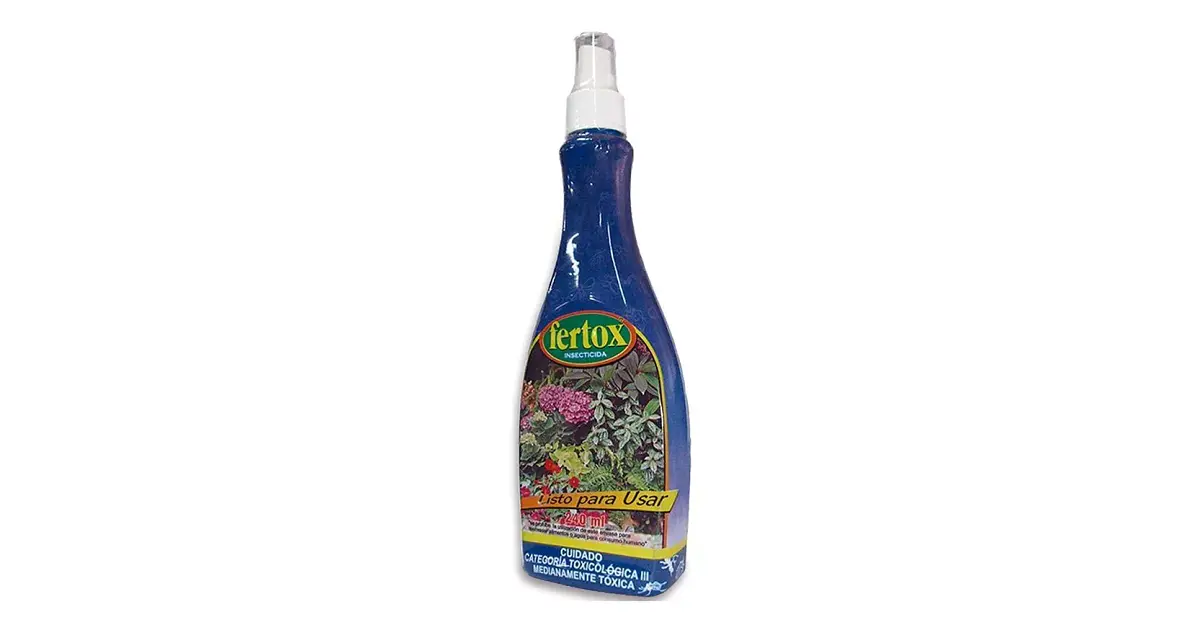 Fertox Insecticida Jardín 240cc Cuidado De Plantas