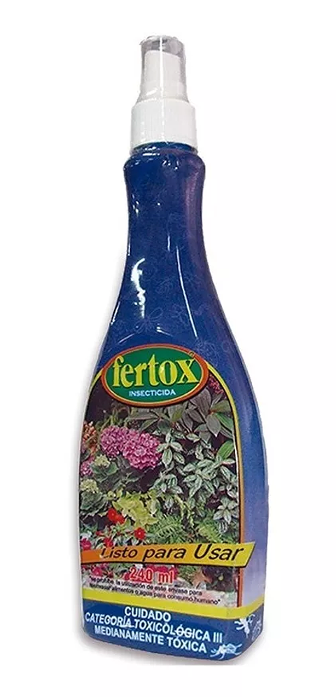 Fertox Insecticida Jardín 240cc Cuidado De Plantas