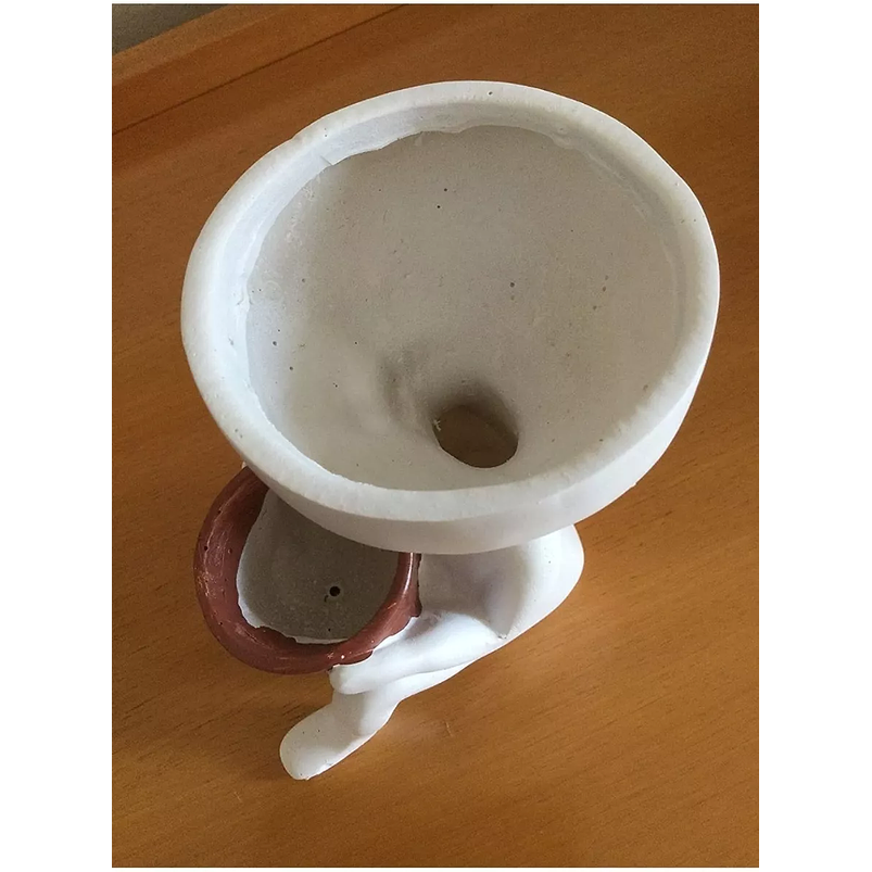 Maceta Suculenta Cactus Diseño Humanoide 3