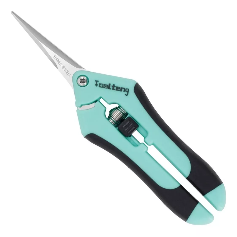 Tijera De Poda De Plantas Recubrimiento Titanio Punta Recta 1