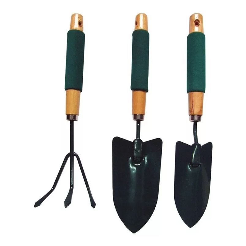 Kit Herramienta De Jardinera; Pala Rastrillo Palín Ergonomic 1