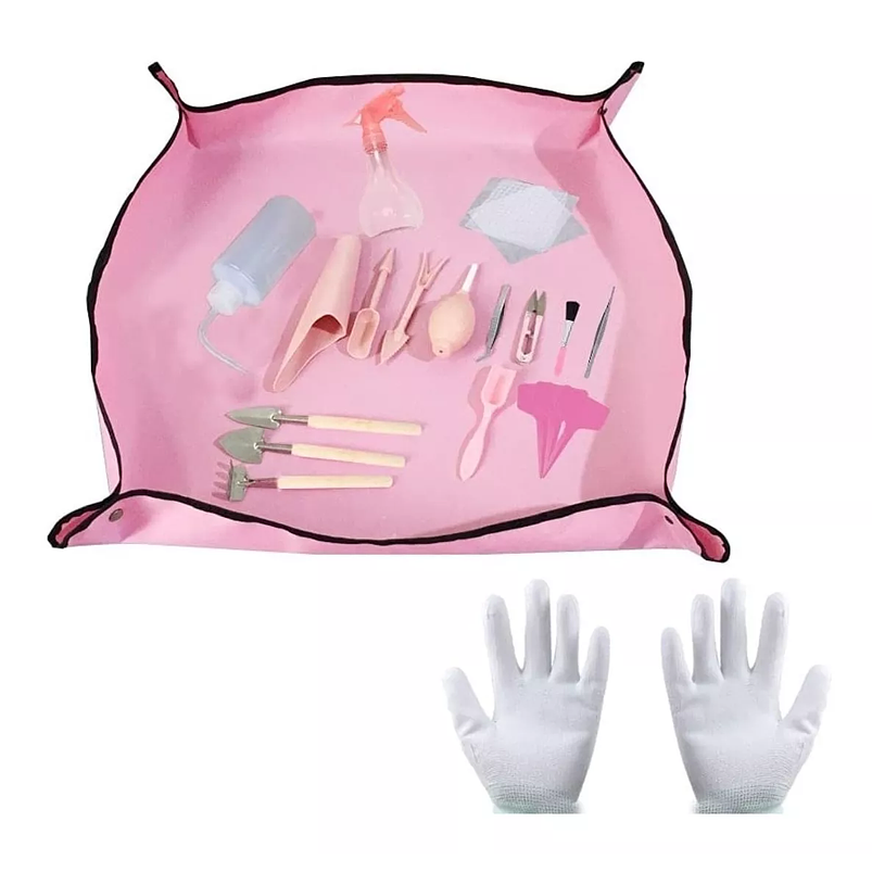 Kit Herramientas Siembra Suculentas Cactus X18 Piezas  5