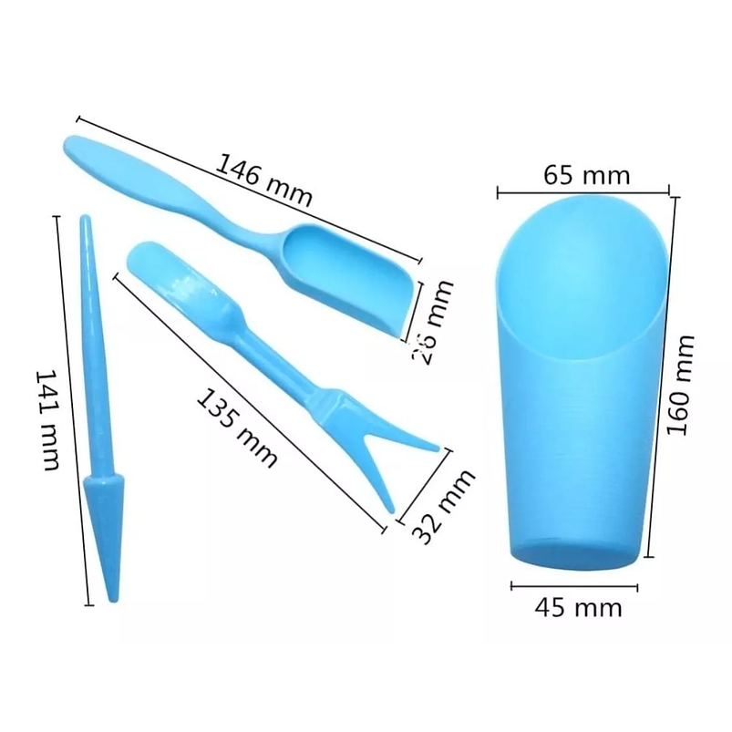 Kit Herramientas Cactus Y Suculentas X13 Piezas 5
