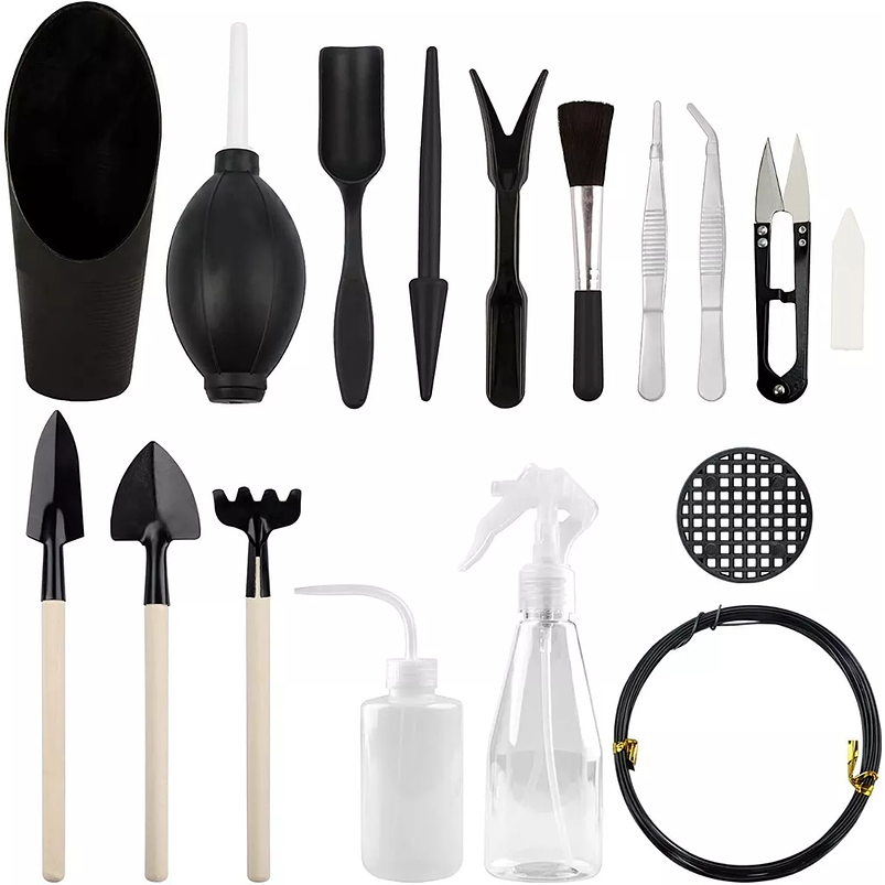 Kit Herramientas Jardín Cactus, Suculentas x17 Piezas 3