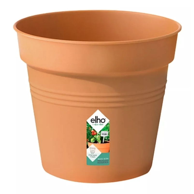 Matera Plástica Clásica Terracota 30cm Diamx 27,6cm Alto Clásico Terracota 1