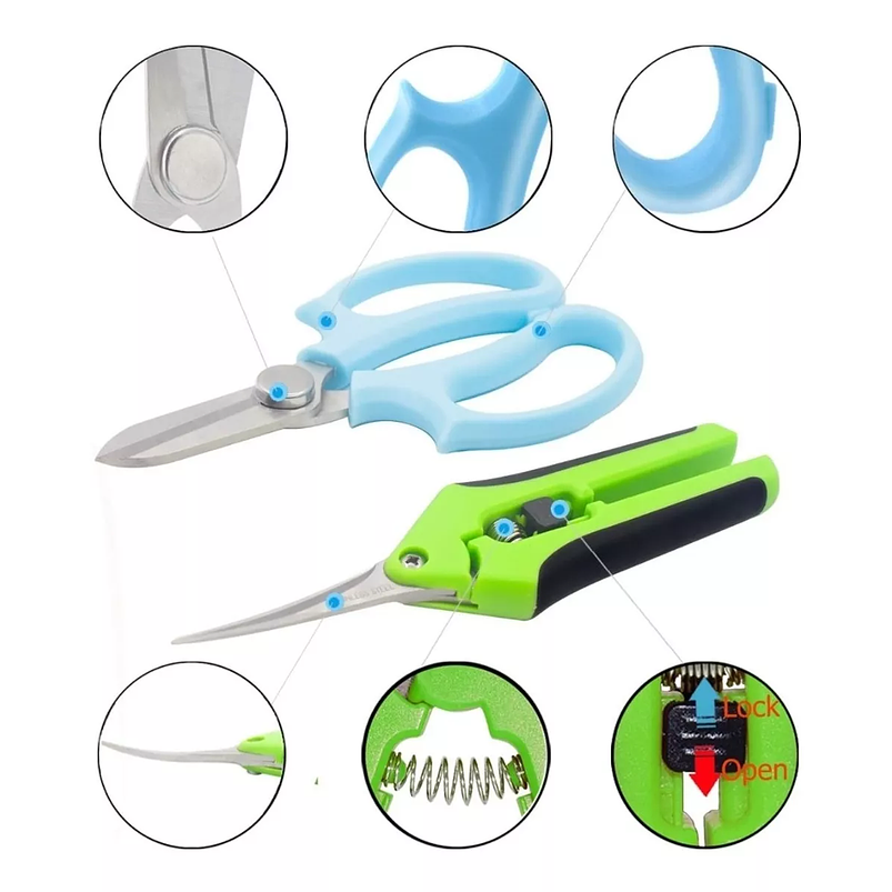 Kit Herramientas Bonsai Cactus Suculentas x5 Piezas Plantas 3