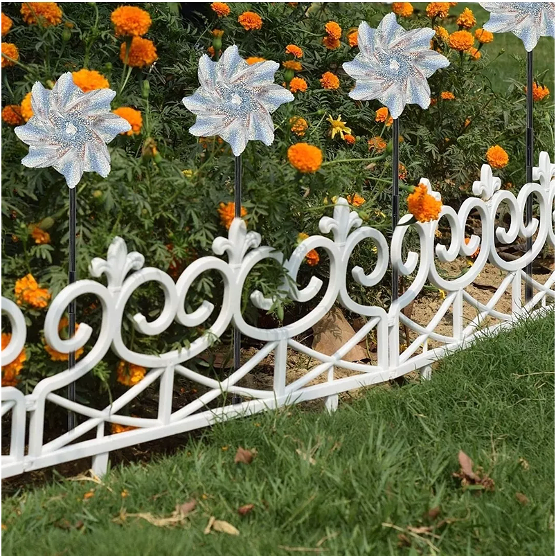 Pinwheels Spineer Brillante De Jardín X2 Unid Reflectante 4