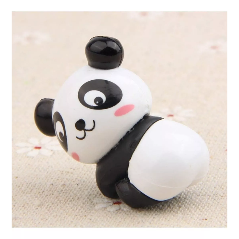 Set Mini Figuras Decorativas Osos Terrarios y Jardín X8unid 3