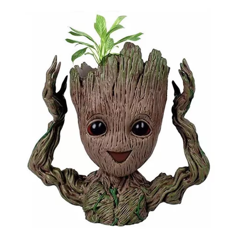 Maceta de Plantas Cactus y Suculentas Baby Groot Plástica 5