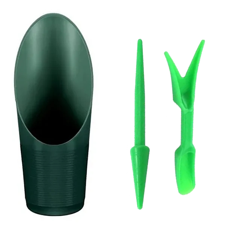 Kit Herramientas Siembra Plástico x3 Piezas Plantas Pequeña 3