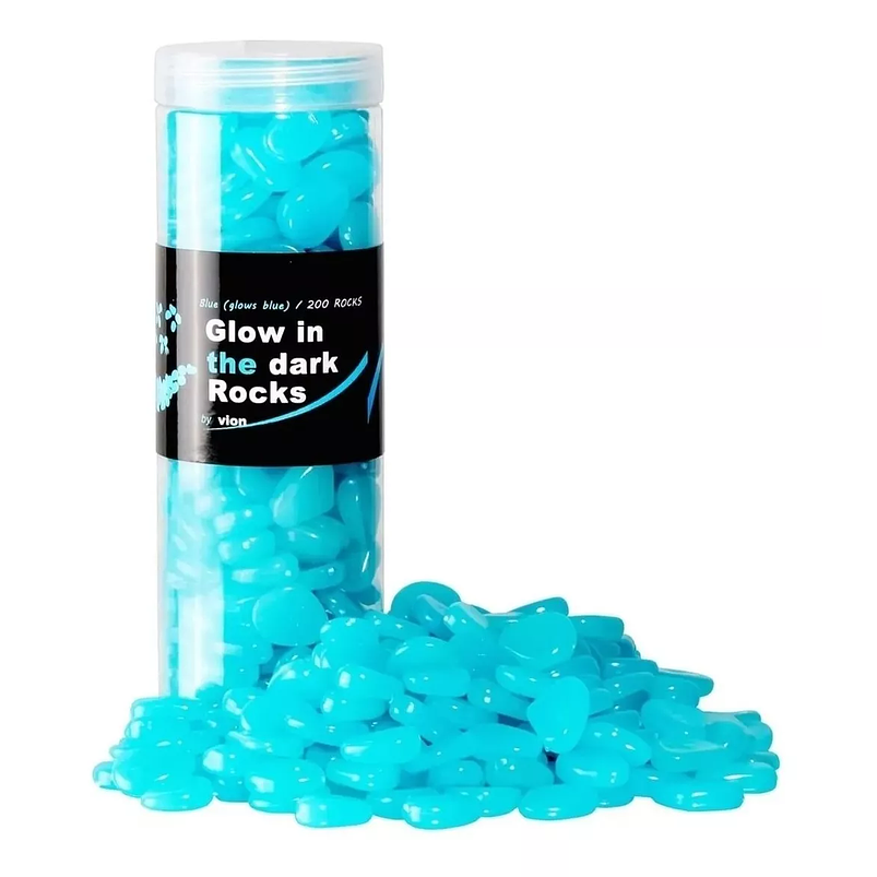 200 Unid. Piedras Guajiros Luminosos En La Oscuridad 3