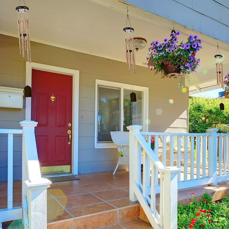 Campana de Viento Jardín 6 Tubos En Aluminio 7