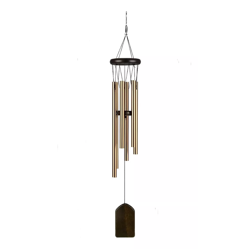 Campana de Viento Jardín 6 Tubos En Aluminio 1