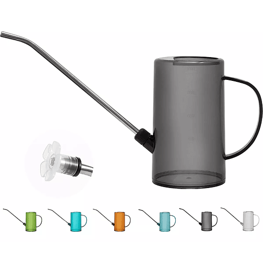 Regadera Premium Para Plantas X1 Litro Salida Larga Acero 1