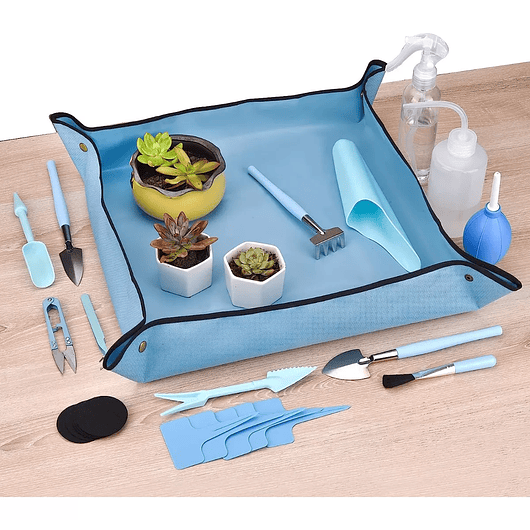 Kit Herramientas Jardín Siembra Bonsái  Suculentas Cactus 6