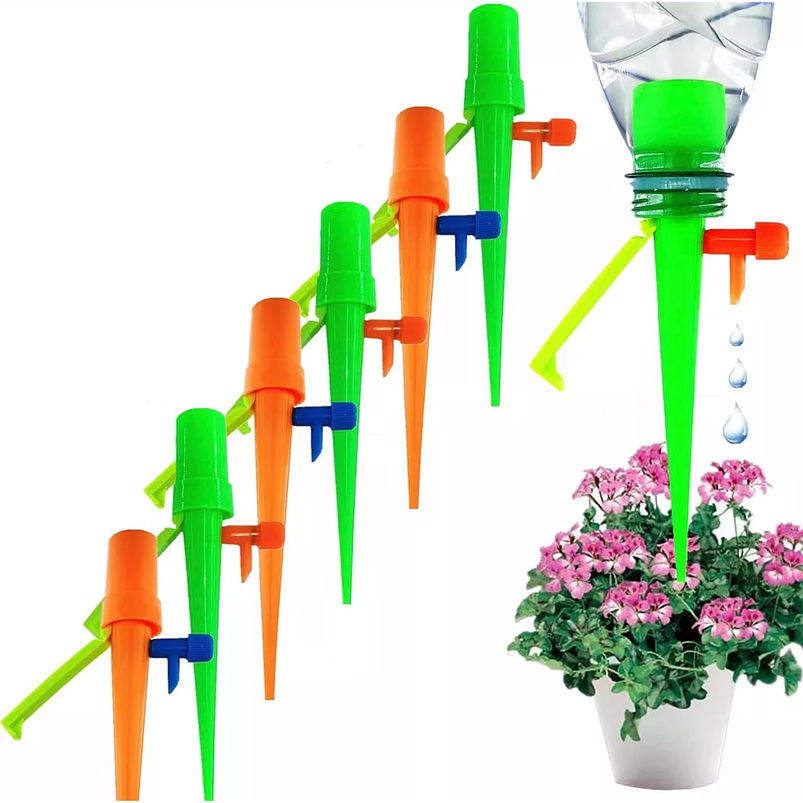 Kit Estacas de Riego por Goteo x6 Unidades para Botellas  1