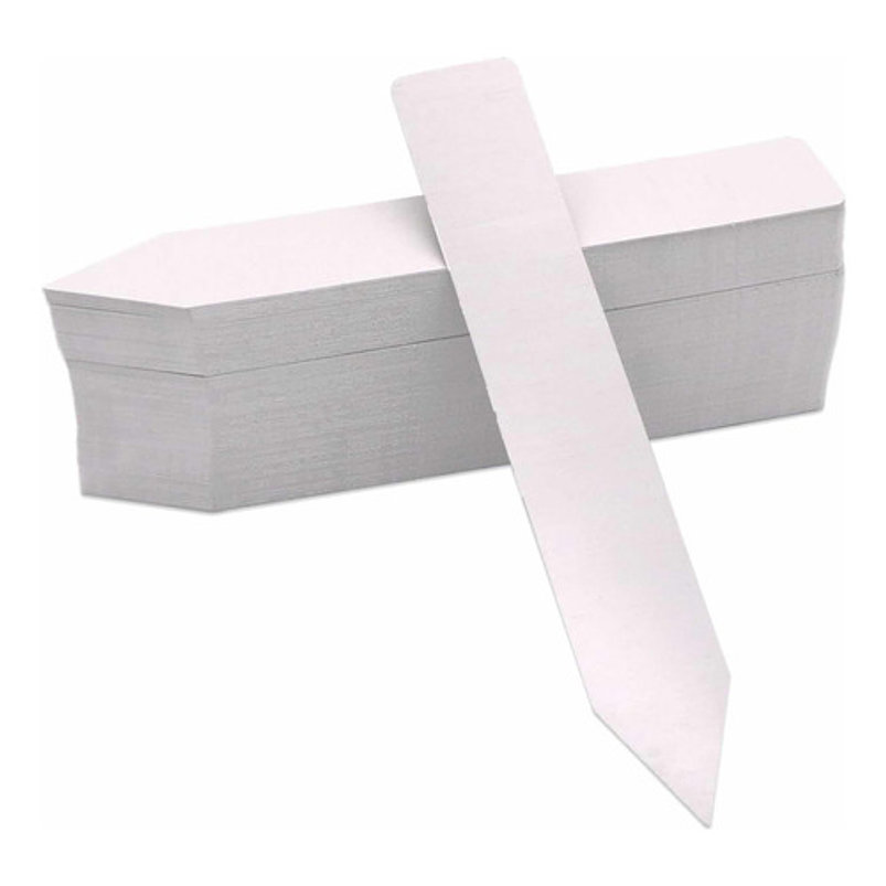 Etiqueta de Plantas Plástica Marcar Rectangular x50 Blanco 1