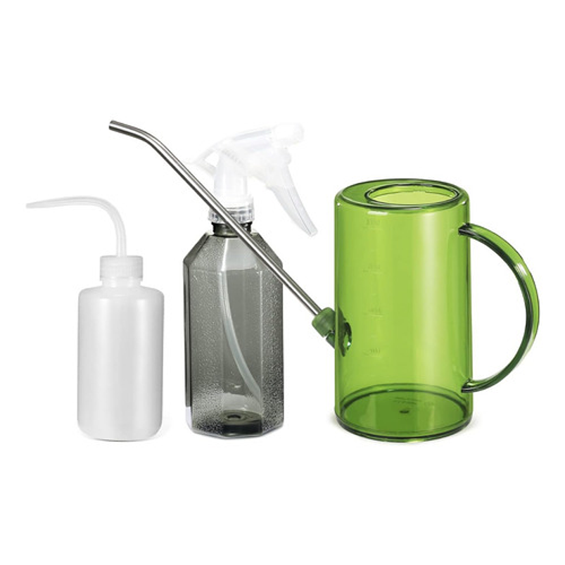 Kit Regadera Plástica Plantas Salida en Acero x 1 Litro 1