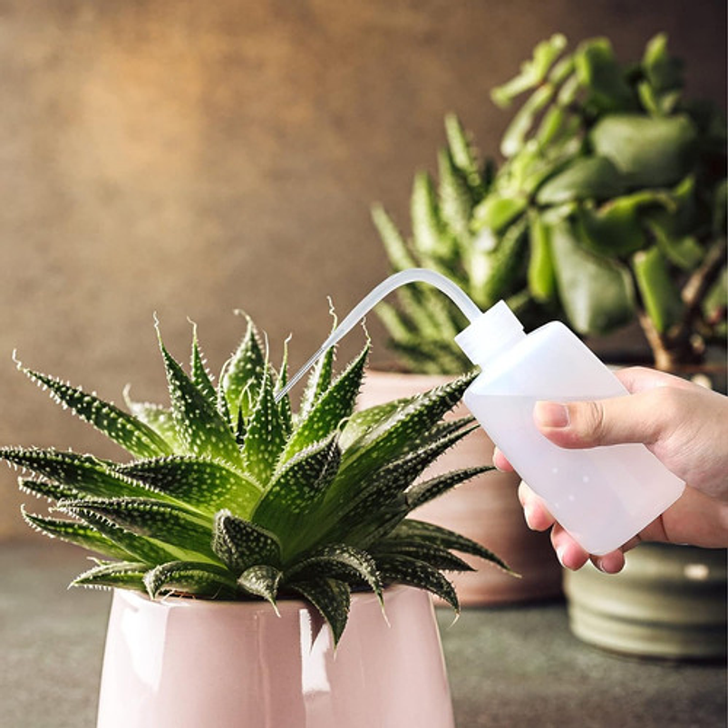 Kit Regadera Plástica Plantas Salida en Acero x 1 Litro 7