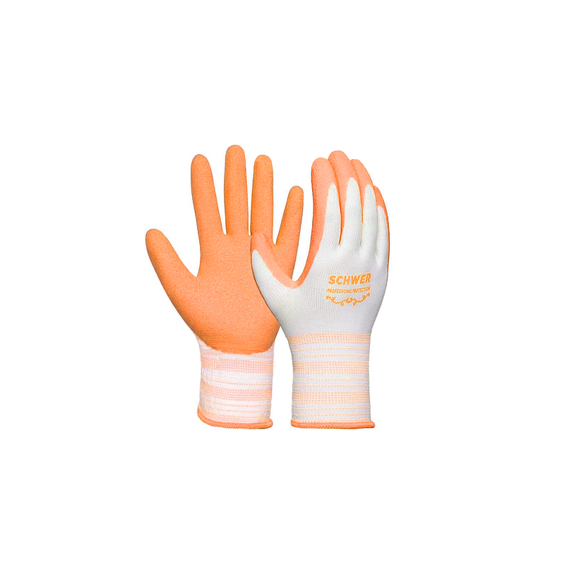 Guantes Jardinería x1 Par Tela más caucho Transpirable Multiuso 2