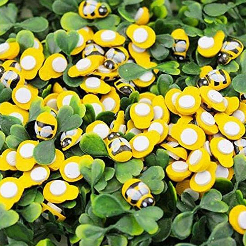 Mini Abejas Decorativas Terrario Bonsai Jardin De Hadas x20 piezas 2