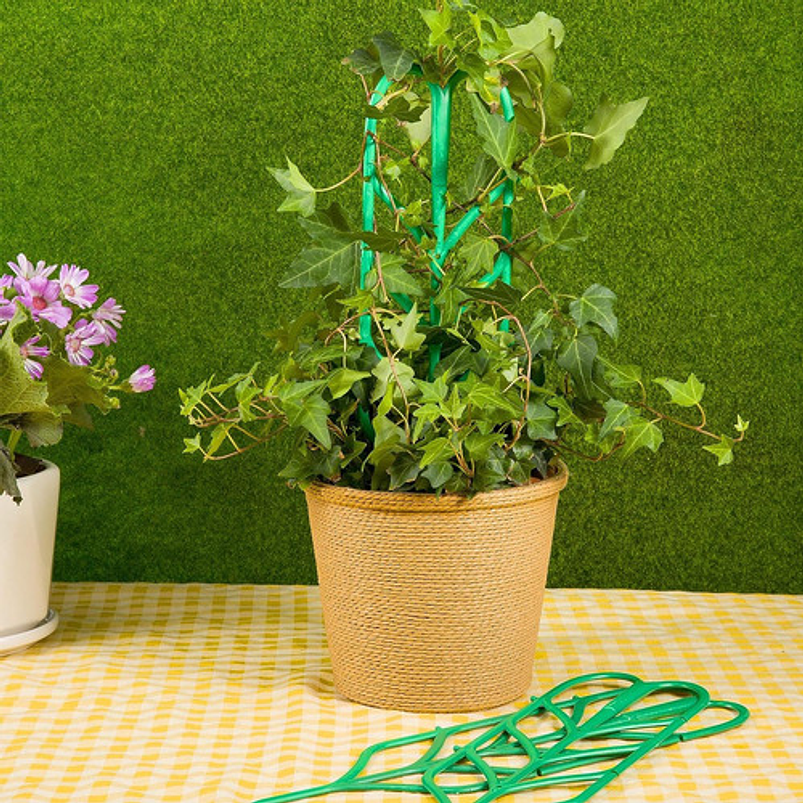 Soporte Plantas Trepadoras x2 Piezas Plástico Tipo Enrejado 4