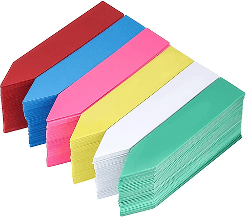 Etiqueta De Plantas Plástica Marcar Rectangular x100 Unidades