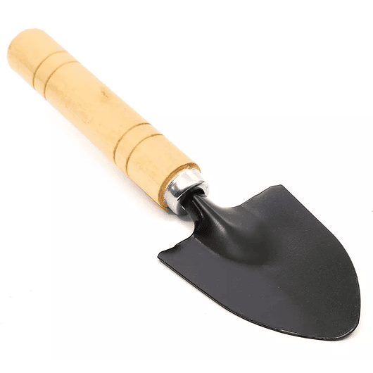 Juego Herramientas x3 Piezas Jardín Cuidado Suculenta Madera 5