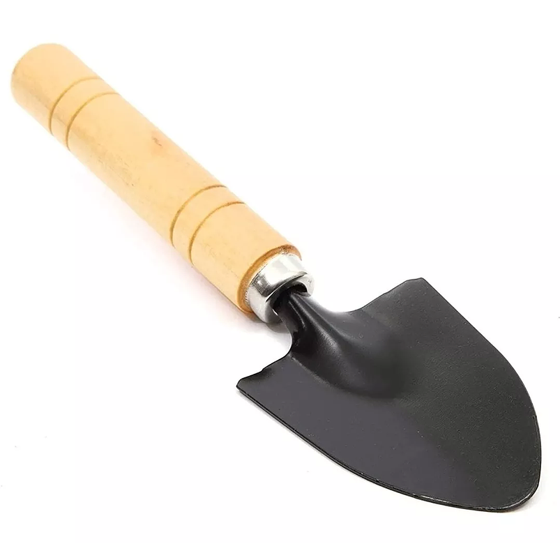 Juego Herramientas x3 Piezas Jardín Cuidado Suculenta Madera 9