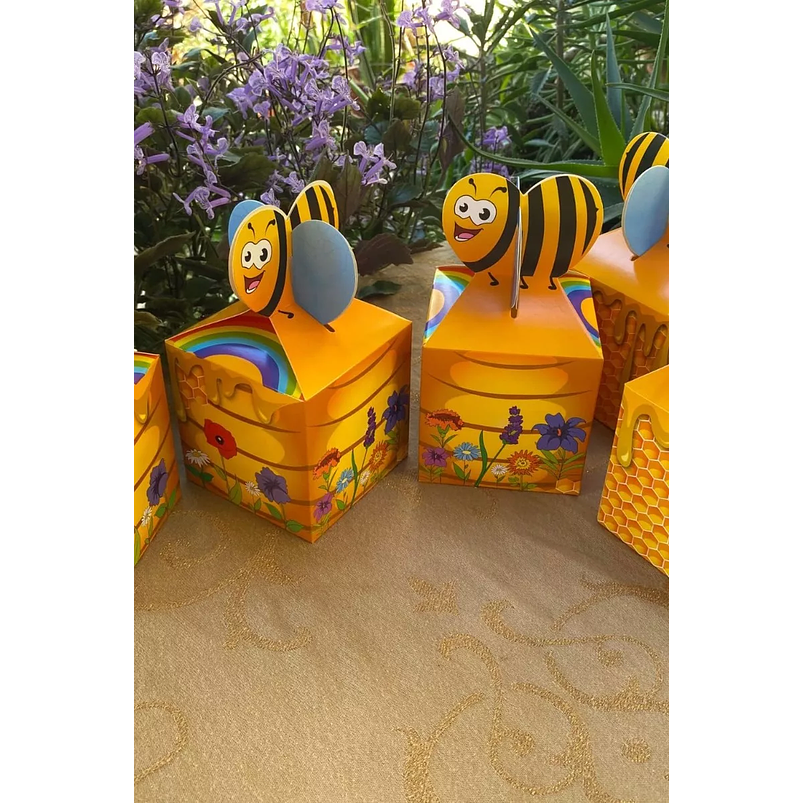 Caja Fiesta Recordatorios Dulces y Regalos x10 Unidades 3