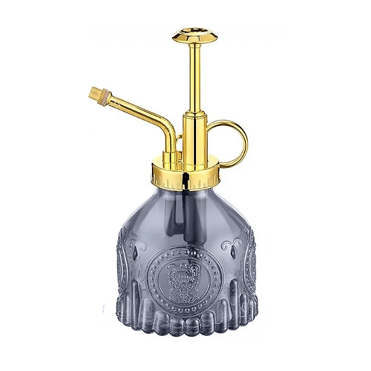 Regadera Plantas Spray Vintage en Vidrio x200ml Rociador 4