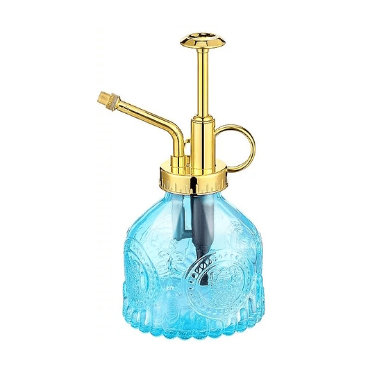 Regadera Plantas Spray Vintage en Vidrio x200ml Rociador 6