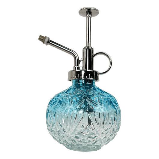 Regadera Plantas Spray En Vidrio Vintage X200ml Rociador 5