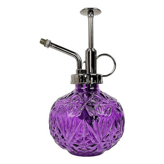 Regadera Plantas Spray En Vidrio Vintage X200ml Rociador 2