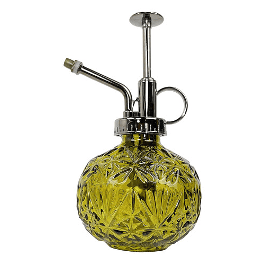 Regadera Plantas Spray En Vidrio Vintage X200ml Rociador 3