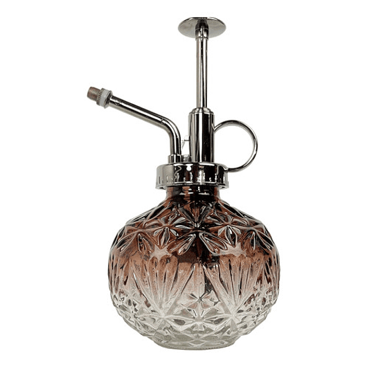 Regadera Plantas Spray En Vidrio Vintage X200ml Rociador 6