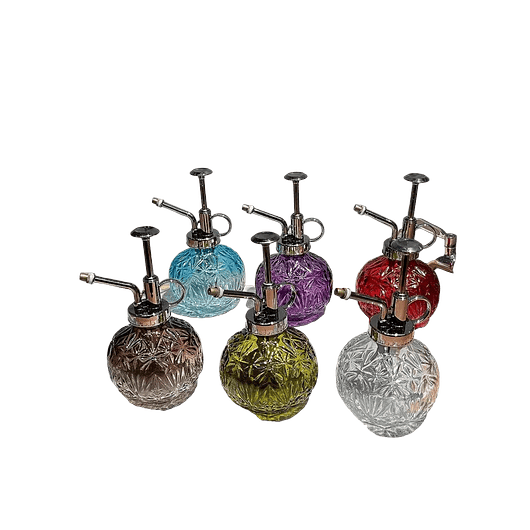 Regadera Plantas Spray En Vidrio Vintage X200ml Rociador 1