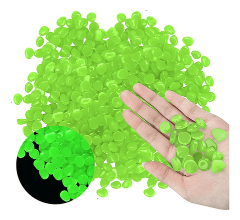 Piedras Luminosas Jardín - Peceras X300pzs Brillan Oscuridad