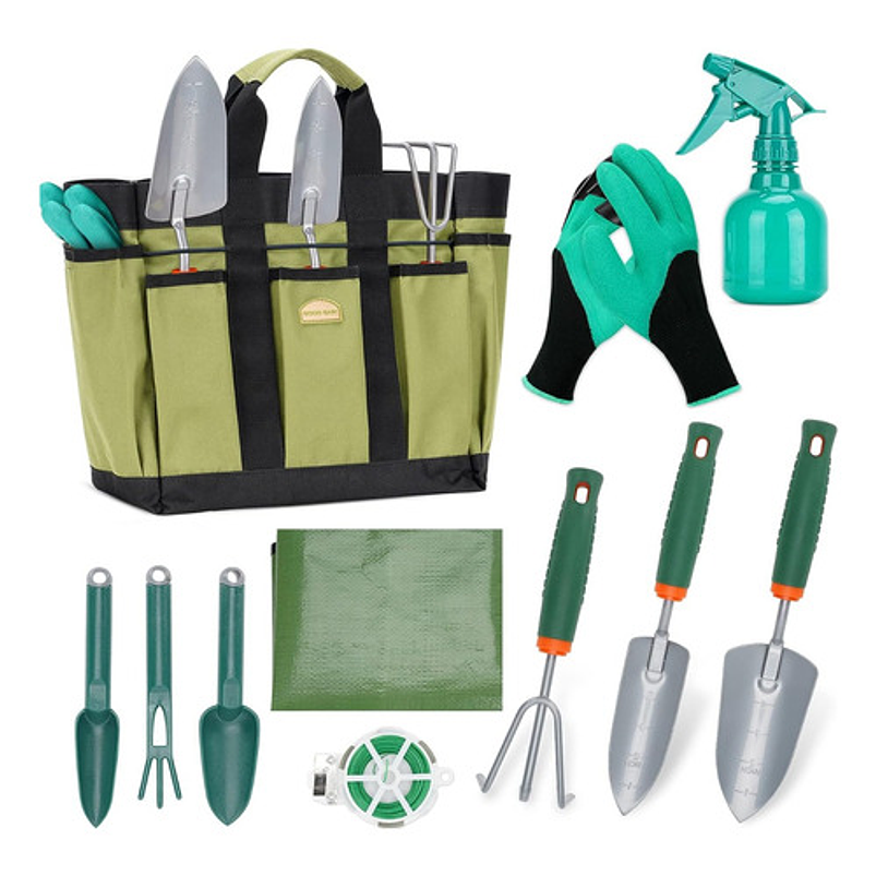 Kit Herramientas Jardín Plantas + Cactus Y Suculentas 1