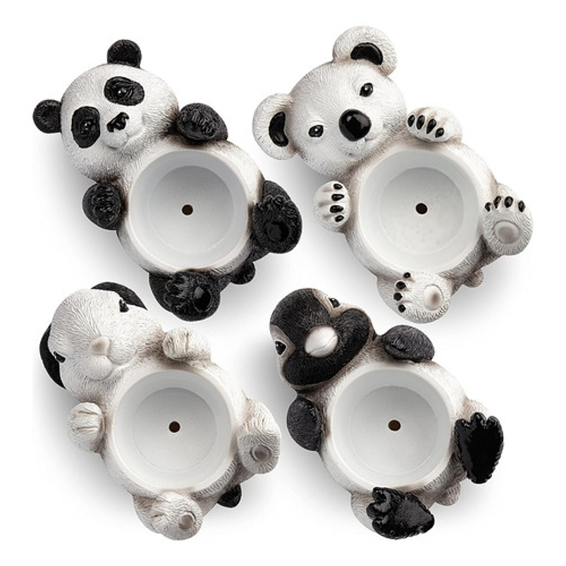 Juego Macetas X4pz Cerámica Diseño Animales Cactus Suculenta 2