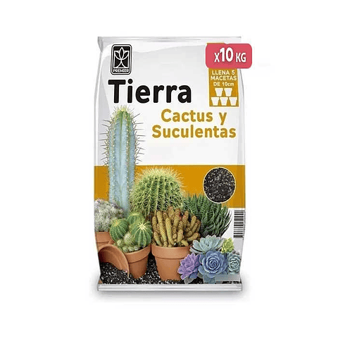 Sustrato Abono Tierra De Cactus y Suculentas x 10Kg