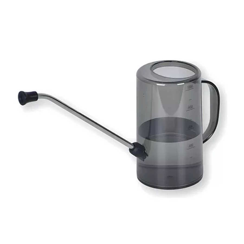 Regadera Premium Plantas Jardin X1 Litro Salida Larga Acero 1