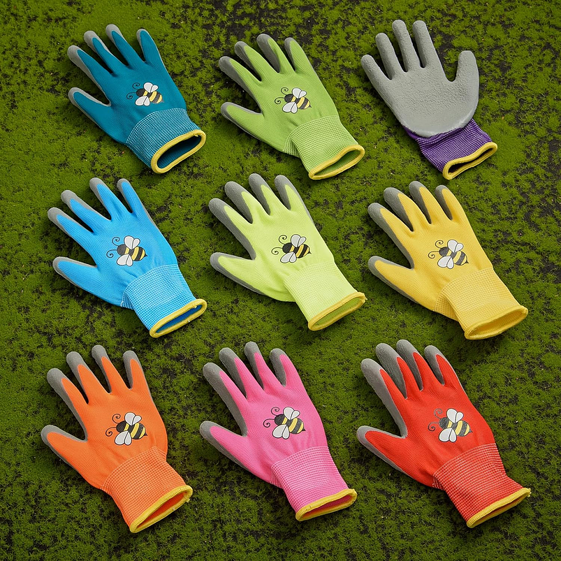 Guantes Jardinería X01 Par Para Niños Caucho Transpirable 14