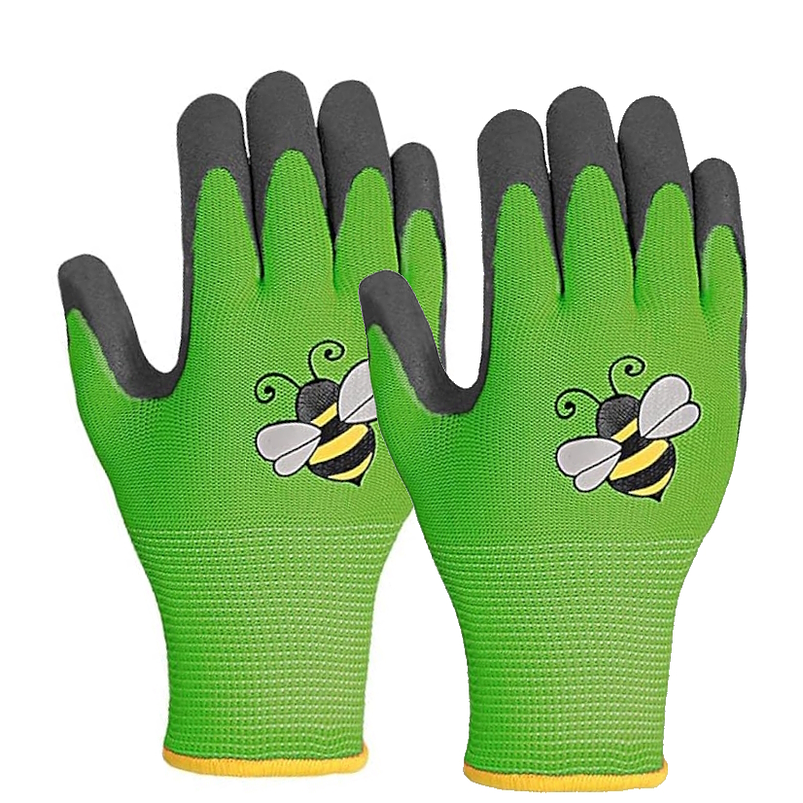 Guantes Jardinería X01 Par Para Niños Caucho Transpirable 6