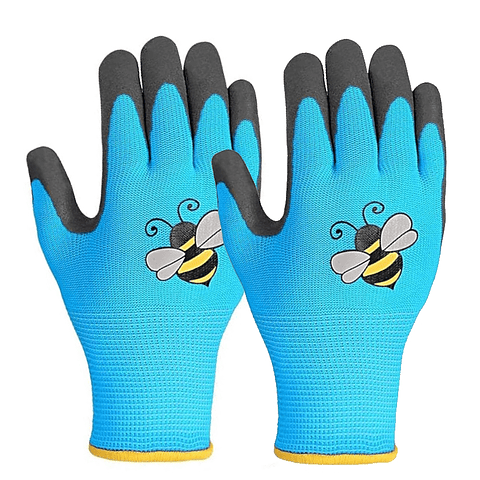 Guantes Jardinería X01 Par Para Niños Caucho Transpirable